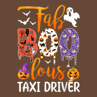 Fab Boo Lous Taxi Driver Ghost Pumpkin Halloween Cab Driver T Shirt Beanie | Artistshot