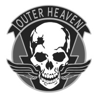 Metal Gear Solid - Outer Heaven Sticker Visor Hat | Artistshot