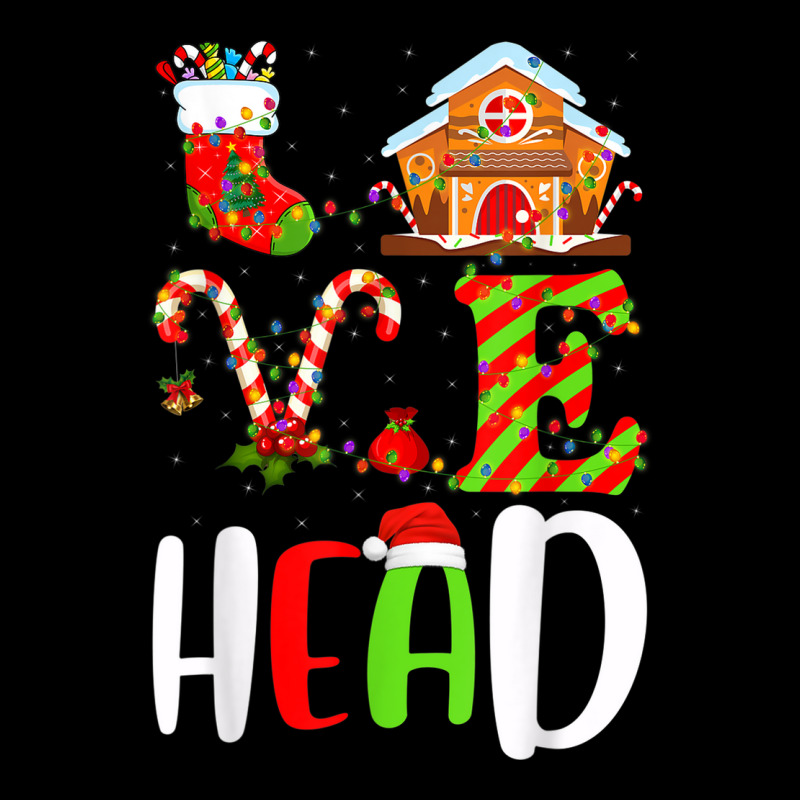 Xmas Lights Love Head Teacher Christmas Visor hat by August | Artistshot