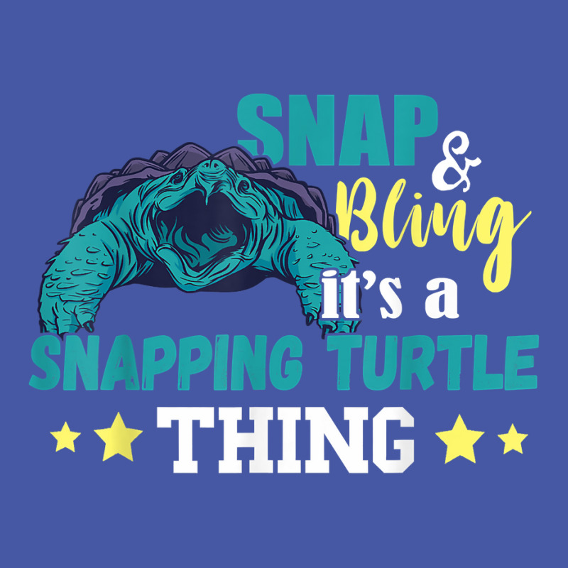 Snapping Turtle Thing Snap And Bling Snapping Turtle Lover T Shirt Pom Pom Beanie | Artistshot