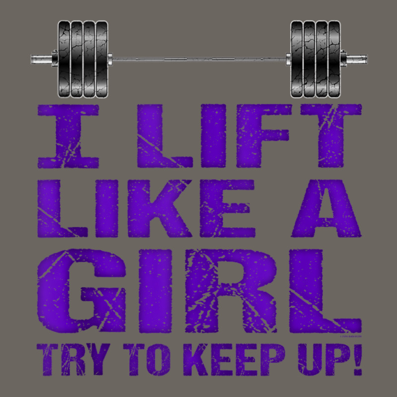 I Lift Like A Girl   Try To Keep Up! Tank Top Sun Shade Cap | Artistshot