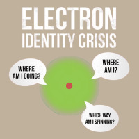 Electron Identity Crisis Funny Design Sun Shade Cap | Artistshot