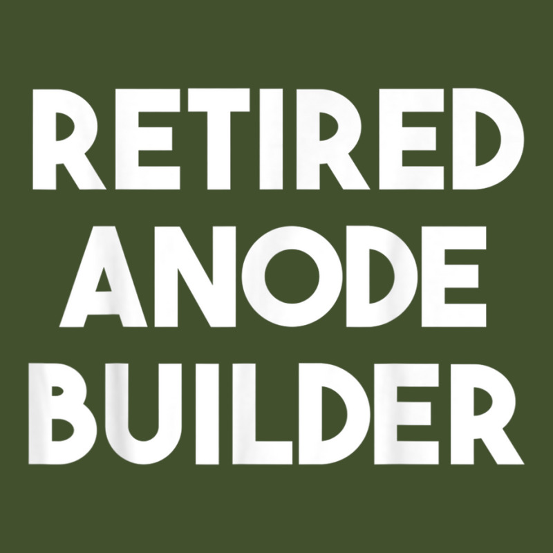 Retired Anode Builder T Shirt Sun Shade Cap | Artistshot