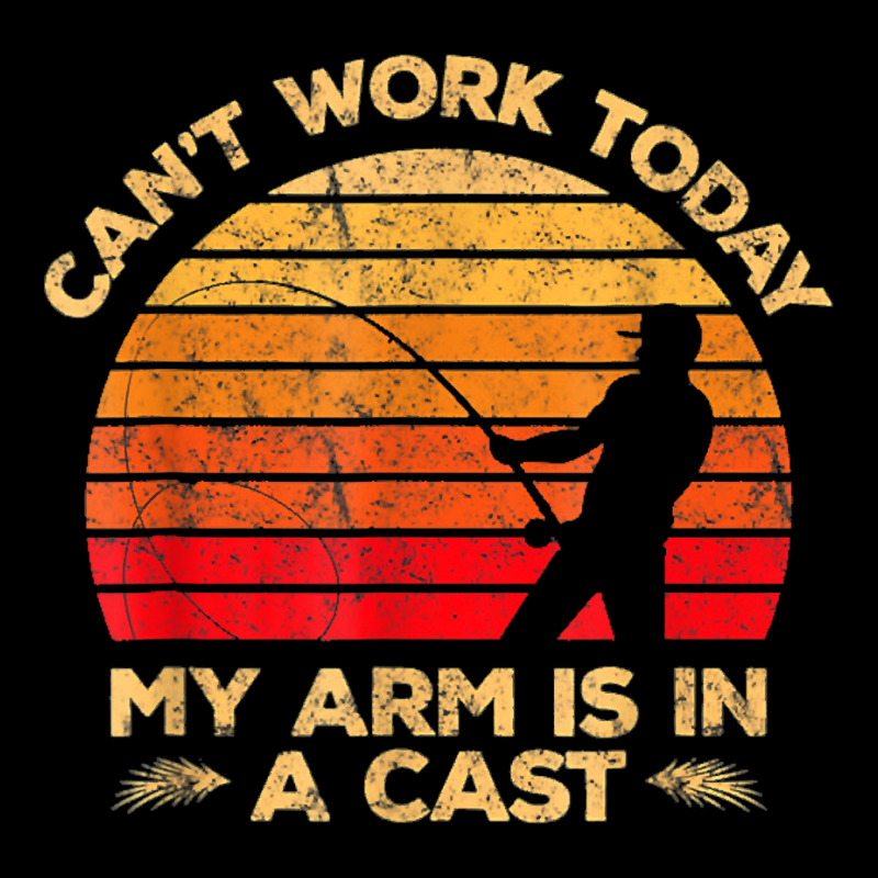 I Can't Work Today My Arm Is In A Cast Hunting And Fishing T Shirt Mesh Back Trucker Hat | Artistshot