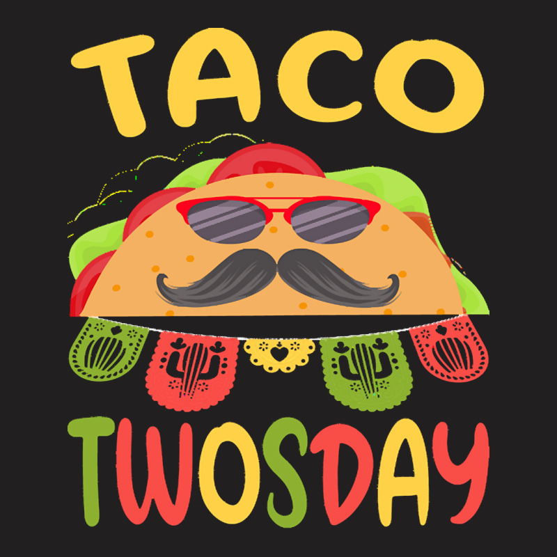 Taco Twosday Toddler Dinosaur 2nd Birth T  Shirt Taco Twosday Toddler T-shirt | Artistshot