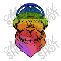 Pug Dog Headphone Colorful Retro Trucker Cap | Artistshot