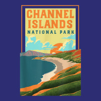 Channel Islands California Wpa National Parks Poster Retro T Shirt Snapback Trucker Cap | Artistshot