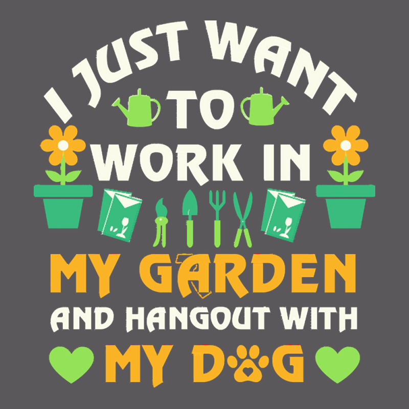 I Just Want To Work In My Garden T  Shirt I Just Want To Work In My Ga Seamless Cap by paxton82213 | Artistshot