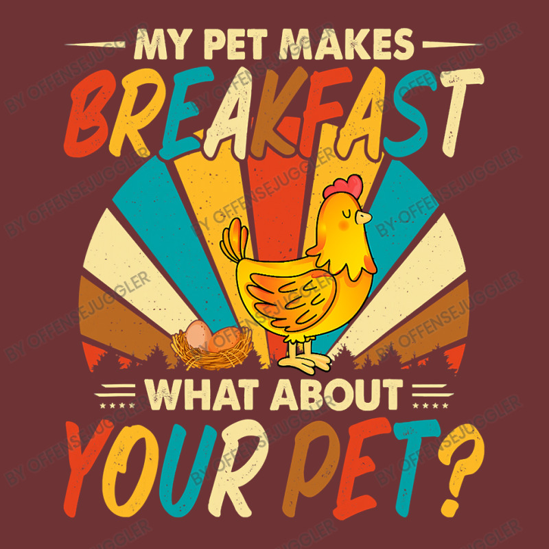 Chicken Chick My Pet Makes Breakfast What About Your Pet Chicken Lover Seamless Cap by offensejuggler | Artistshot