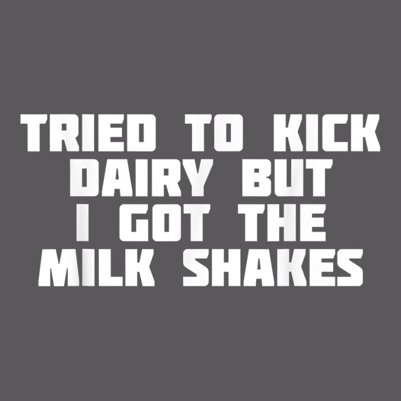 Tried To Kick Dairy But I Got The Milk Shakes  Diet T Shirt Seamless Cap by darelychilcoat1989 | Artistshot