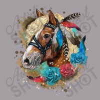 Haflinger Horse Floral Seamless Cap | Artistshot