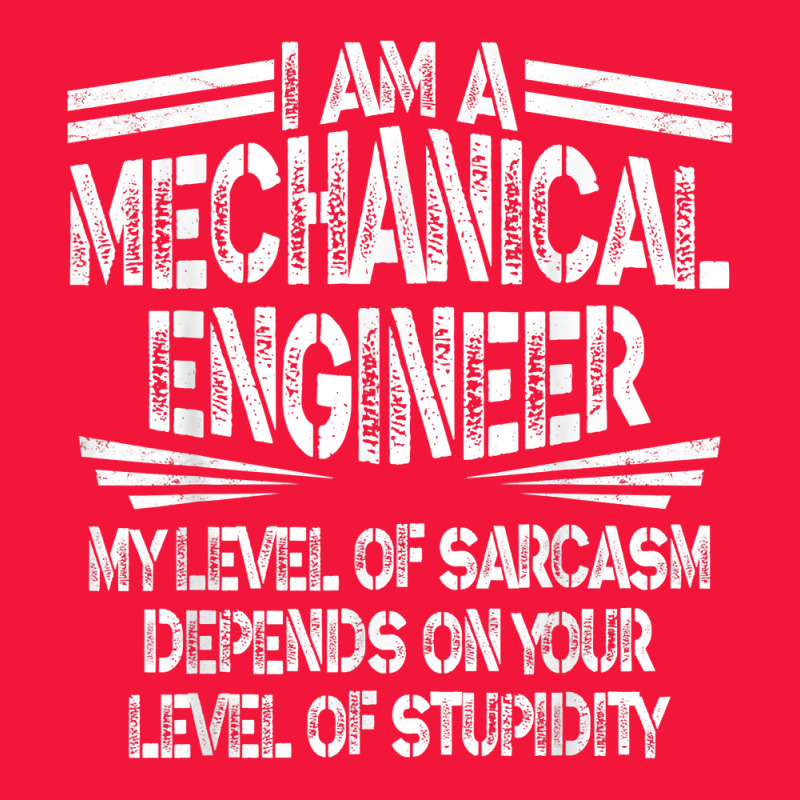 My Level Of Sarcasm Sarcastic Mechanical Engineer T Shirt Seamless Cap by Smykowskicalob1991 | Artistshot