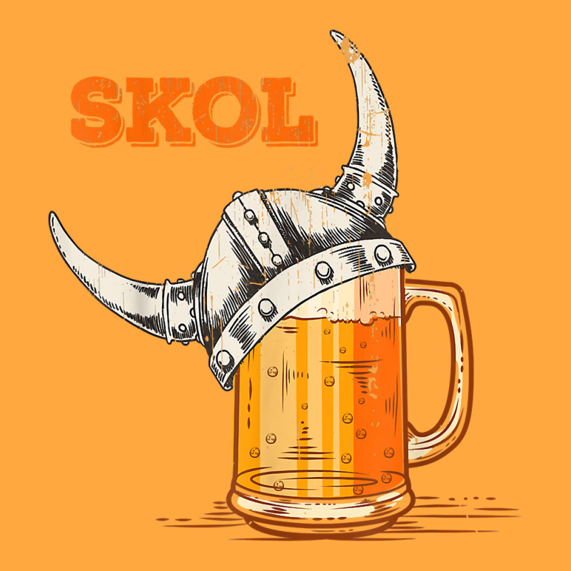 Mens Skol Nordic Viking Helmet Drinking Glass T Shirt Foam Trucker Hat | Artistshot