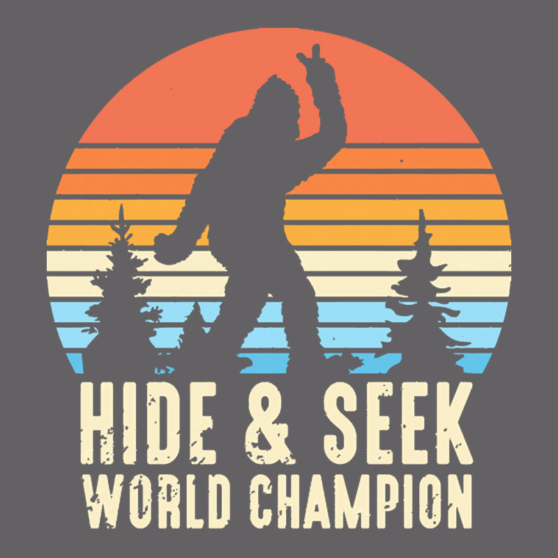 Bigfoot T  Shirt Retro Bigfoot Hide & Seek World Champion 7 Yupoong Trucker Cap by solonfeil756 | Artistshot