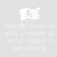 The Beatings Will Continue Morale Improves Pirate T Shirt Foam Trucker Hat | Artistshot