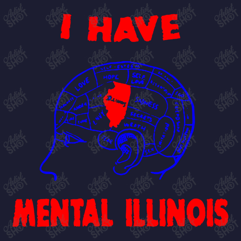 I Have Mental Illinois Foam Trucker Hat by Jembleng Art | Artistshot