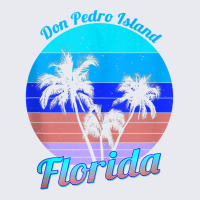 Don Pedro Island Florida Retro Tropical Palm Trees Vacation Tank Top Adjustable Baseball Cap | Artistshot