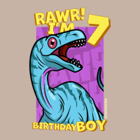 Rawr! I'm 7 Birthday Boys 7th Birthday Dino Noasaurus Adjustable Baseball Cap | Artistshot