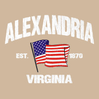 Alexandria Virginia Va Usa Stars & Stripes Vintage Style Premium Adjustable Baseball Cap | Artistshot