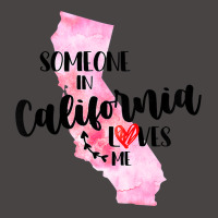 Kids Somebody In California Loves Me State Map Gift For Boy Girl Dyed Cap | Artistshot