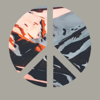 Iceland Landscape In Peace Sign Aesthetic 4 Dyed Cap | Artistshot