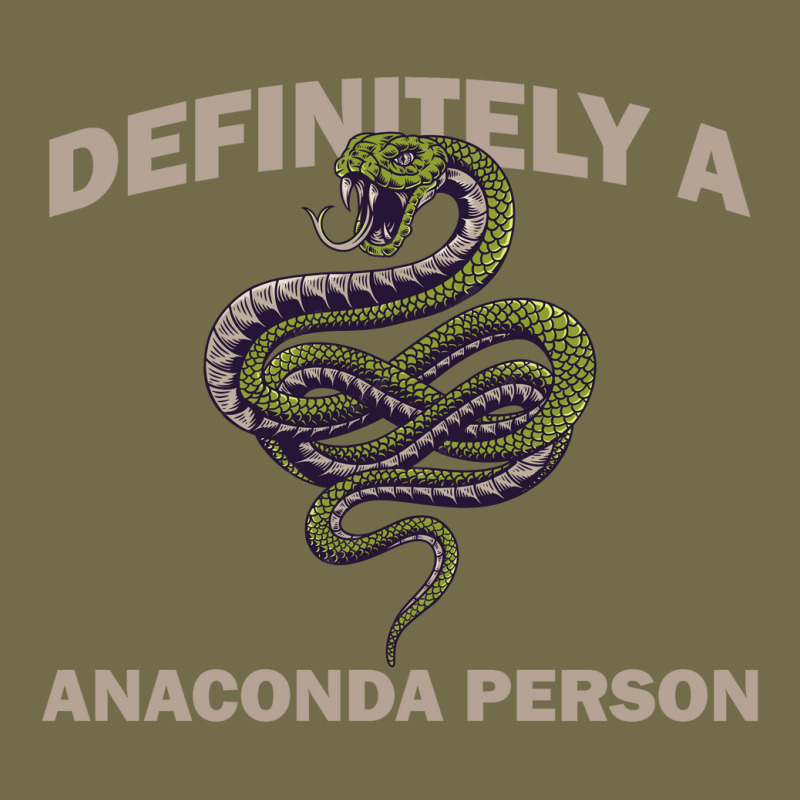 Definitely A Anaconda Person Design Dyed Cap by Lisofiani | Artistshot