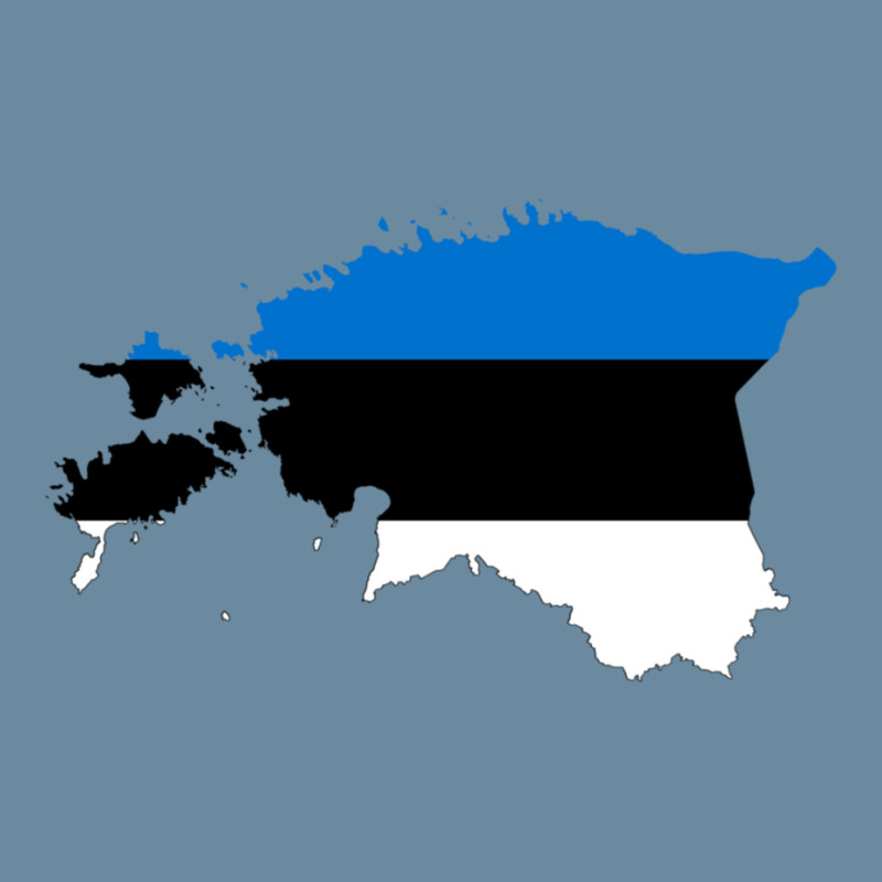 Flag Map Of Estonia Urban Heavy T-shirt | Artistshot