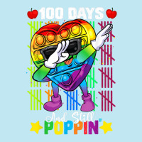 Dabbing Fidget Toy 100 Days Of School Still Poppin Pop It Urban Heavy T-shirt | Artistshot