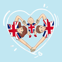 Flag Of Great Britain. Happy British Family. T Shirt Urban Heavy T-shirt | Artistshot