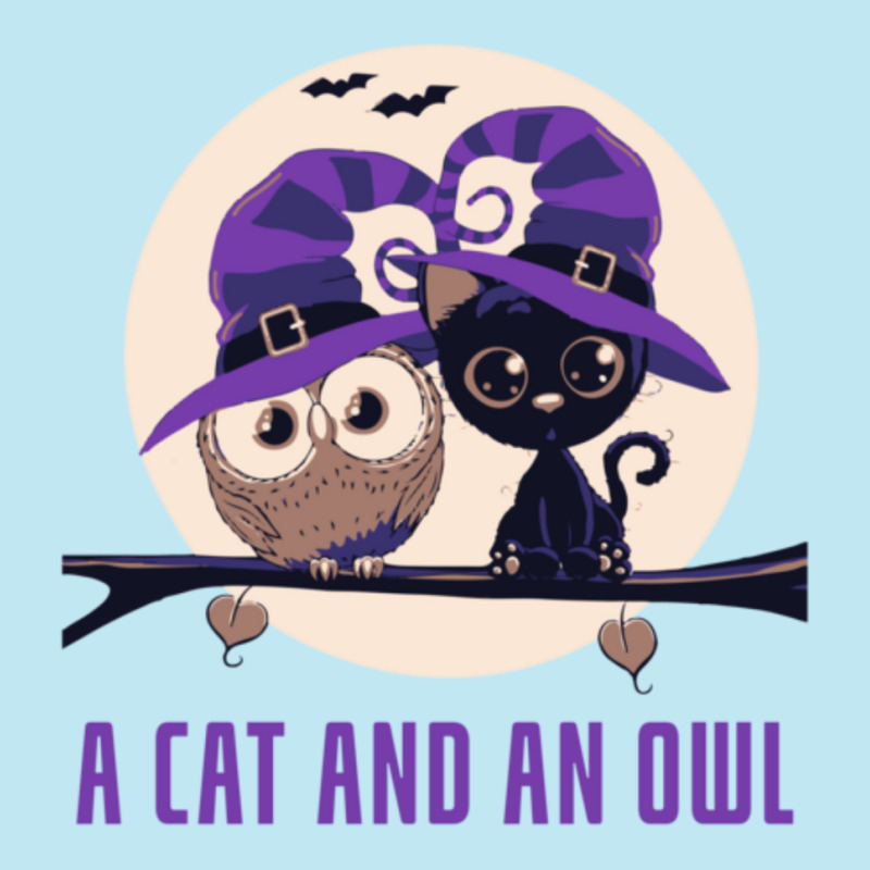 A Cat And An Owl Funny Pet Owner Cute Cutie Catowl Or Owlcat 1 Urban Heavy T-shirt | Artistshot