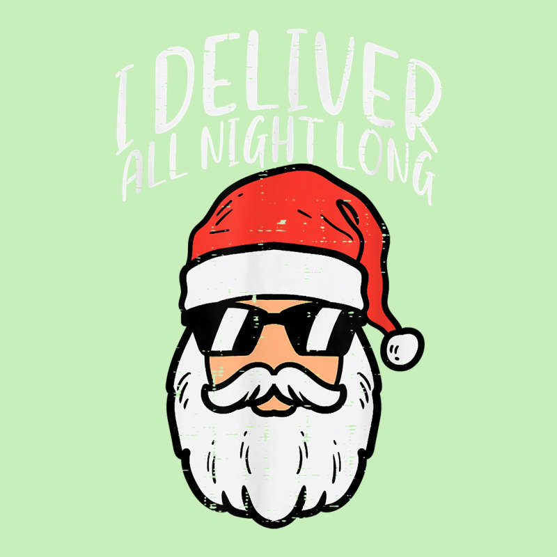 Santa I Deliver All Night Funny Christmas Xmas Adult Naughty T Shirt Urban Heavy T-shirt by dewwww | Artistshot