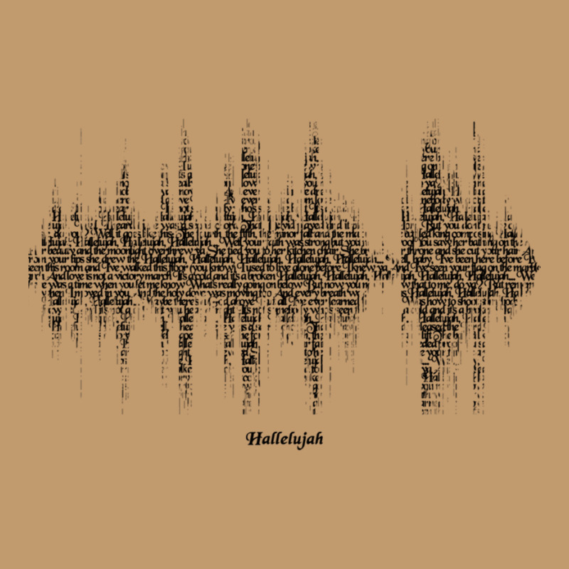 Hallelujah Song Lyric Soundwave (for Light Backgrounds) Urban Pullover Hoodie | Artistshot