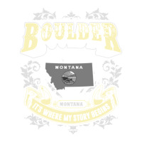 Boulder Montana Montana It Is Where My Story Begins America Bomber Jacket | Artistshot