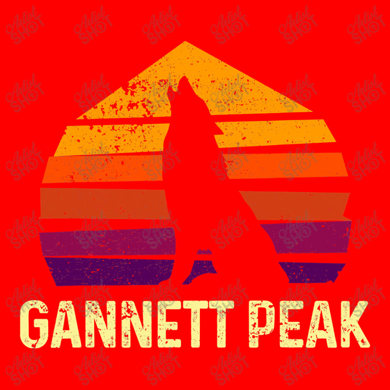 Retro Gannett Peak Wyoming National Park Wolfs Head Bomber Jacket | Artistshot