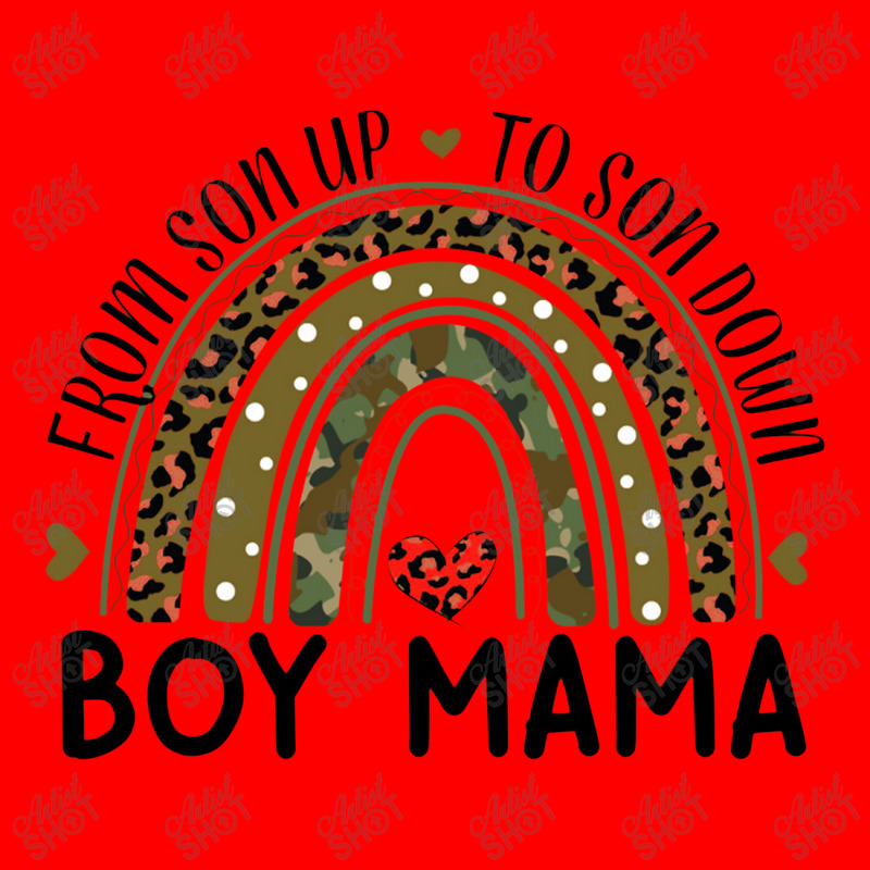 Boy Mama From Son Up To Son Down Rainbow Leopard Mom Camo Bomber Jacket | Artistshot