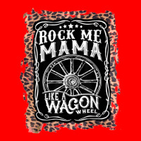 Rock-me-mama-like-a-wagon-wheel Country Music Leopard Bomber Jacket | Artistshot