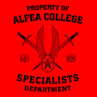 Property Of Alfea College Specialists Department Bomber Jacket | Artistshot