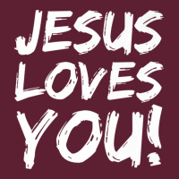 Christian Evangelism Gift Jesus Loves You!-8yymf Beanie | Artistshot