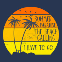 Beach Vacation T  Shirtsummer Paradise The Beach Calling I Have To Go Men Denim Jacket | Artistshot