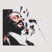 Original Portrait Of Luciano Pavarotti Beanie | Artistshot