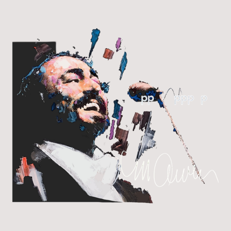 Original Portrait Of Luciano Pavarotti Beanie | Artistshot