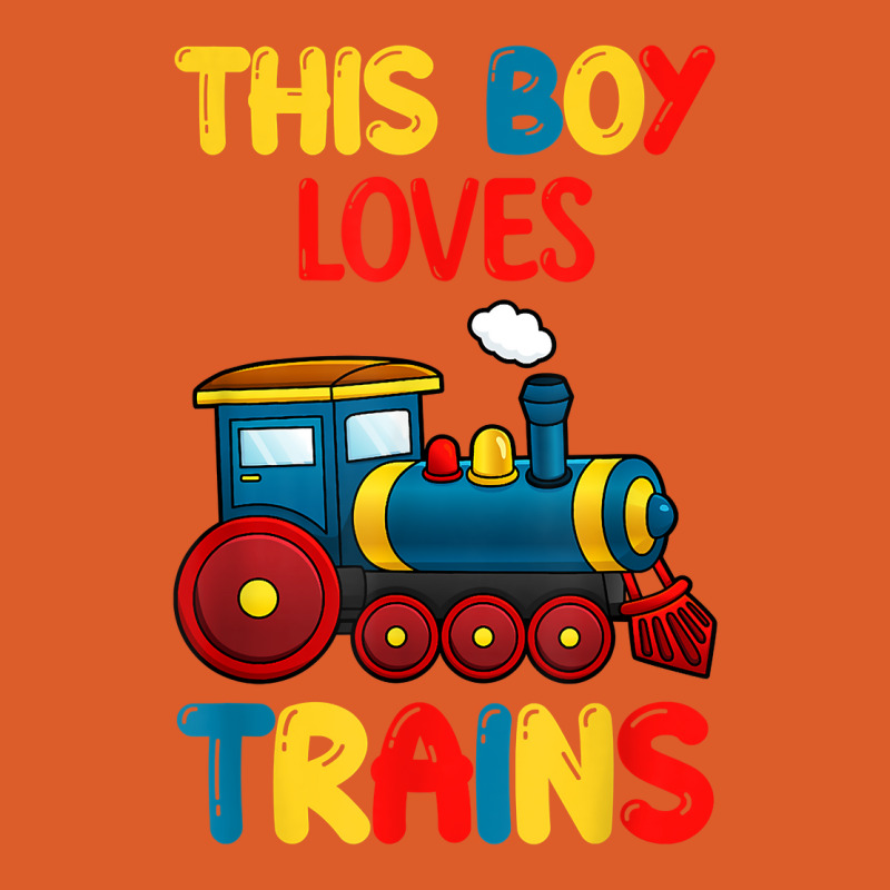 This Boy Loves Trains Locomotives And Wagon! Kid Boys Train T Shirt Beanie by cm-arts | Artistshot