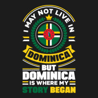 Dominica Dominican Dominica Flag Quote Pullover Hoodie Beanie | Artistshot