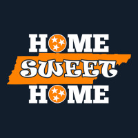 Home Sweet Home Tennessee  Orange State Flag White Tee Beanie | Artistshot