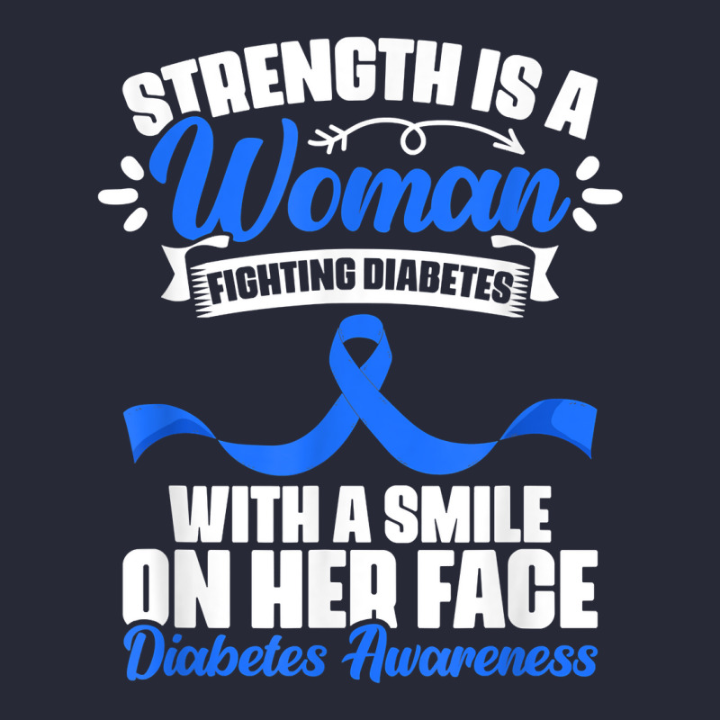 Woman Fighting Diabetes Warrior Diabetic Diabetes Awareness T Shirt Pom Pom Beanie | Artistshot