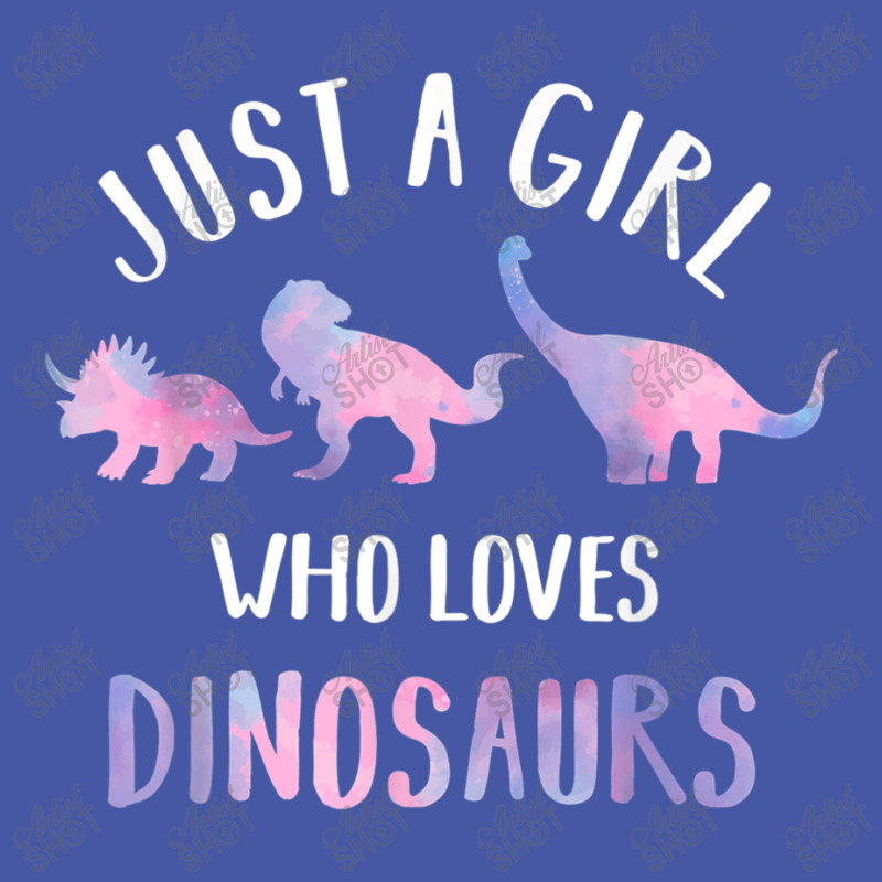 Just A Girl Who Loves Dinosaurs Cute Floral Dino Lover Pom Pom Beanie by Juan-Design | Artistshot