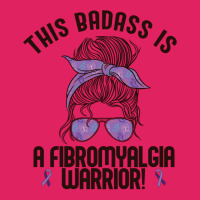 This Badass Is A Fibromyalgia Warrior Awareness Woman Meme Pullover Ho Pom Pom Beanie | Artistshot