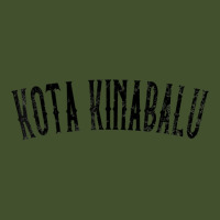 Kota Kinabalu Malaysia Vintage Black Text Apparel T Shirt Sun Shade Cap | Artistshot