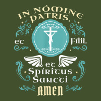 In Nomine Patris Et Filii Tradtional Latin Mass Catholic T Shirt Sun Shade Cap | Artistshot