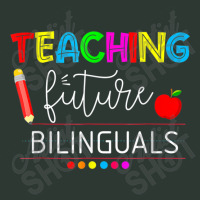 Teaching Future Bilinguals Spanish Teachers Back To School Mesh Back Trucker Hat | Artistshot